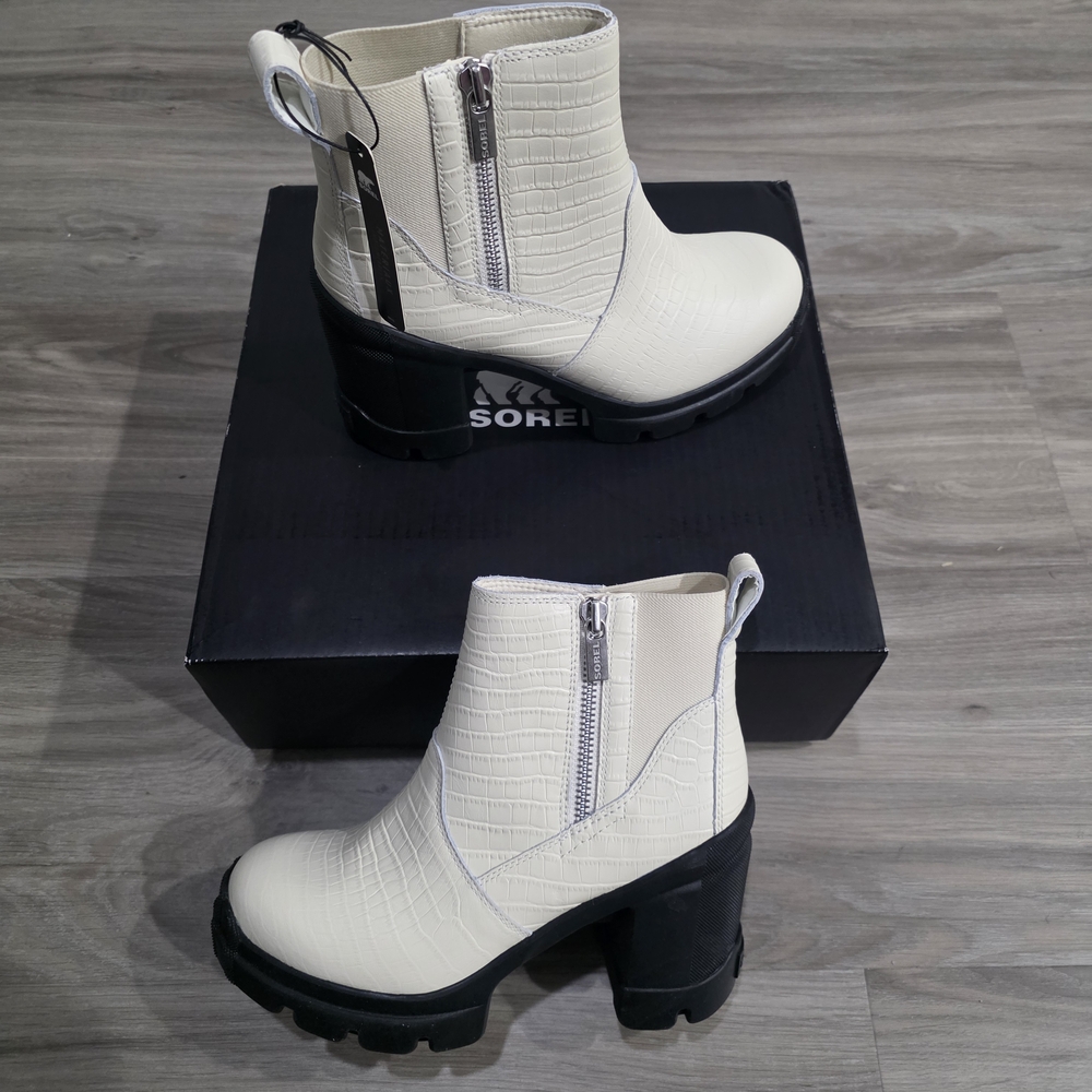 Sorel Caribou x heel Chelsea waterproof boots women's size 7 - Picture 7 of 10